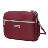 bandolera mini Tuneo roja lateral